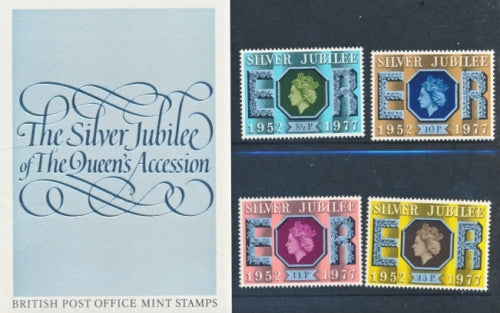GB 1977 SG 1033-1037 Pack: 94 Silver Jubilee