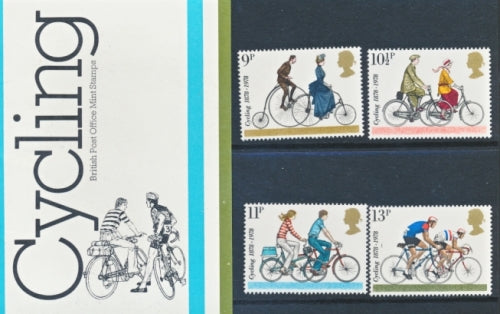 GB 1978 SG 1067-1070 Pack: 103 British Cycling Federation