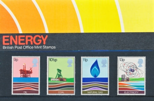 GB 1978 SG 1050-1053 Pack: 99 Energy Resources