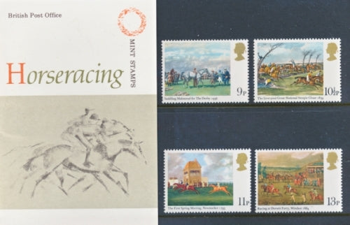 GB 1979 SG 1087-1090 Pack: 109 Horseracing Paintings
