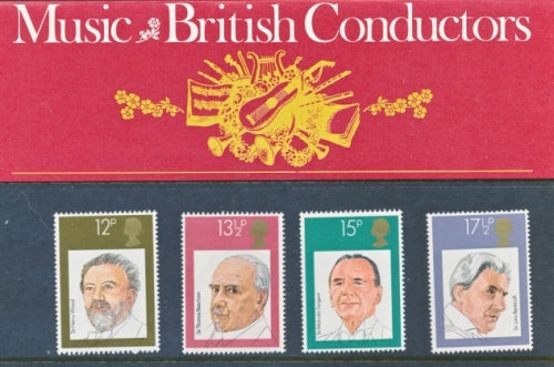 GB 1980 SG 1130-1133 Pack: 120 British Conductors