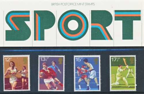 GB 1980 SG 1134-1137 Pack: 121 Sports Centenaries