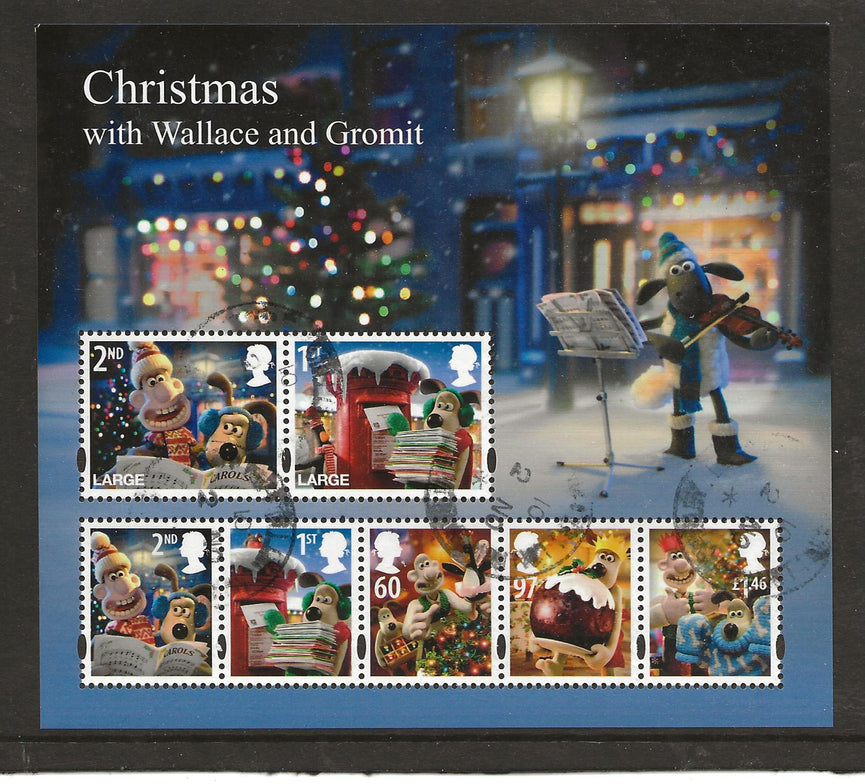 GB 2013 MS3549 Christmas Royal Mail Miniature Sheet VFU