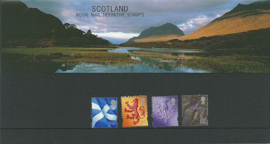 GB 2002 PACK 55 SCOTLAND DEFINITIVE PRESENTATION PACK