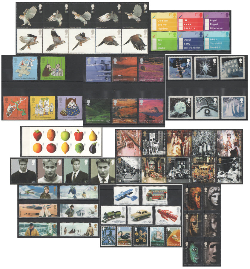 GB 2003 Commemorative Complete Year Collection 12 Sets U/M - FACE VALUE £87.66