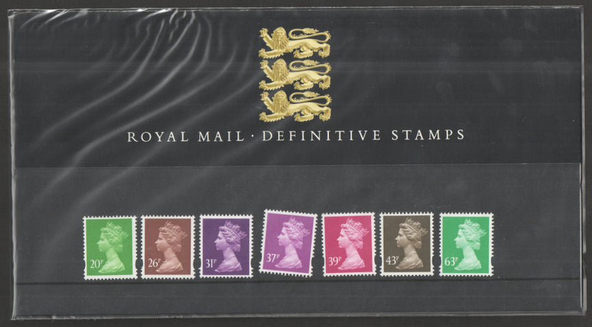 GB 1996 PACK 35 DEFINITIVE PRESENTATION PACK
