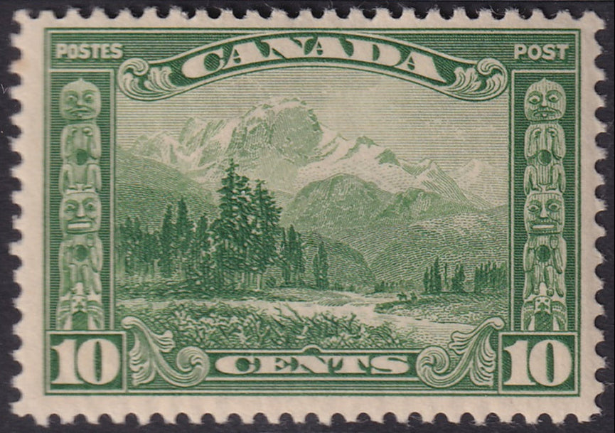 CANADA 1928/9 SG 281 10c GREEN MM Cat £9.50
