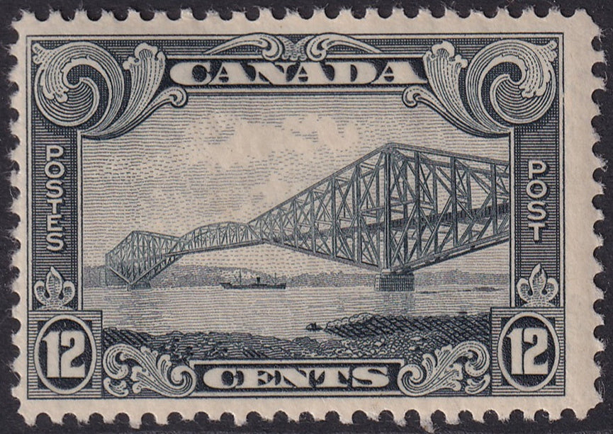CANADA 1928/9 SG 282 12c GREY/ BLUE MM Cat £28