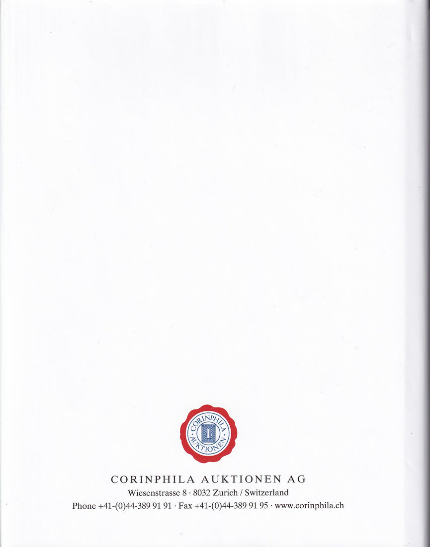 CORINPHILA 217 CLASSIC SWITZERLAND 1843 - 1863 Collection Jack Luder