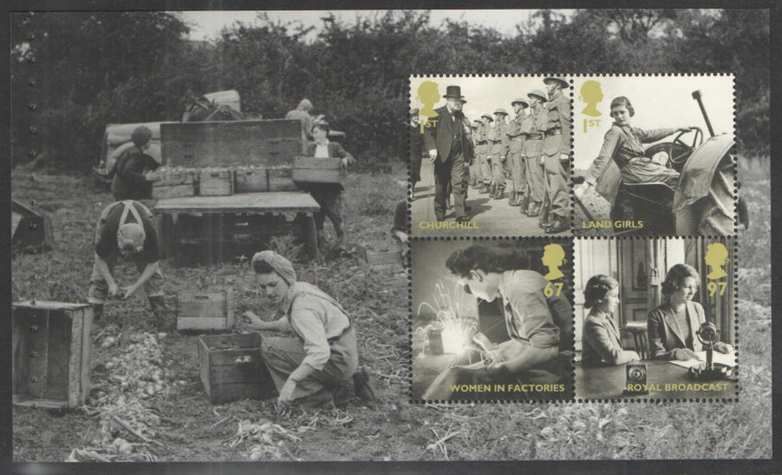 GB 2010 SG 3074a 1st x 4. Farming Pane. From DX51 ( Britain Alone )