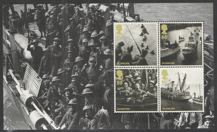 GB 2010 SG 3082a 1st, 60p, 88p & 97p Commemorative Pane. From DX51