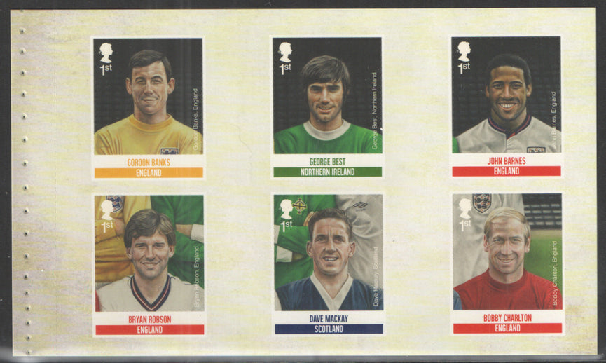 GB 2013 SG 3484a Football Heroes Commemorative's From DY7