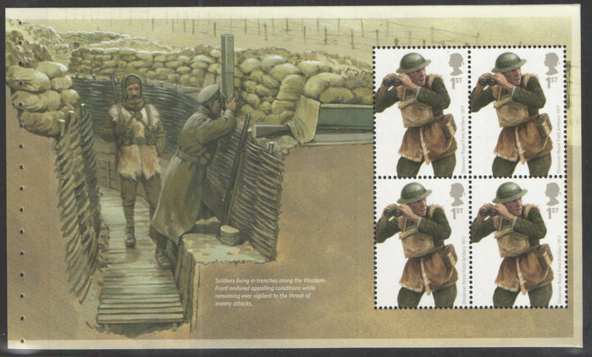 GB 2015 SG 2776b The Great War Commemorative's From DY13