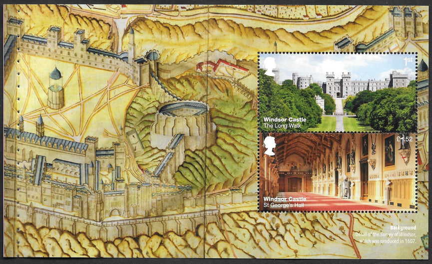 GB 2017 SG 3920b Windsor Castle Commemorative's From DY20