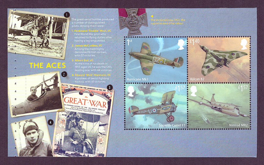 GB 2018 SG 4059b RAF Centenary Commemorative's From DY25