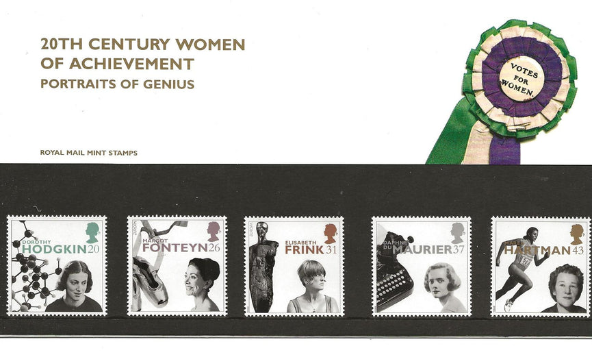 GB 1996 SG 1935-1939 EUROPA - Famous Women Pack 269