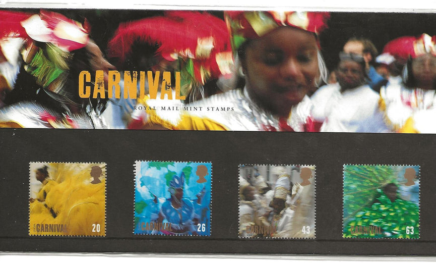 GB 1998 SG 2055-2058 EUROPA - Notting Hill Carnival Pack 290