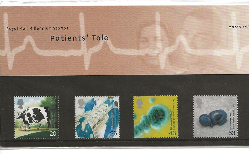 GB 1999 SG 2080-2083 Pack: 296 Millennium Series - The Patients' Tale