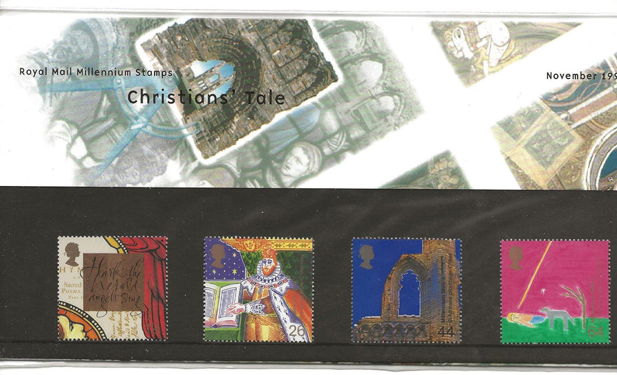 GB 1999 SG 2115-2118 Pack: 304 Millennium Series - The Christians' Tale