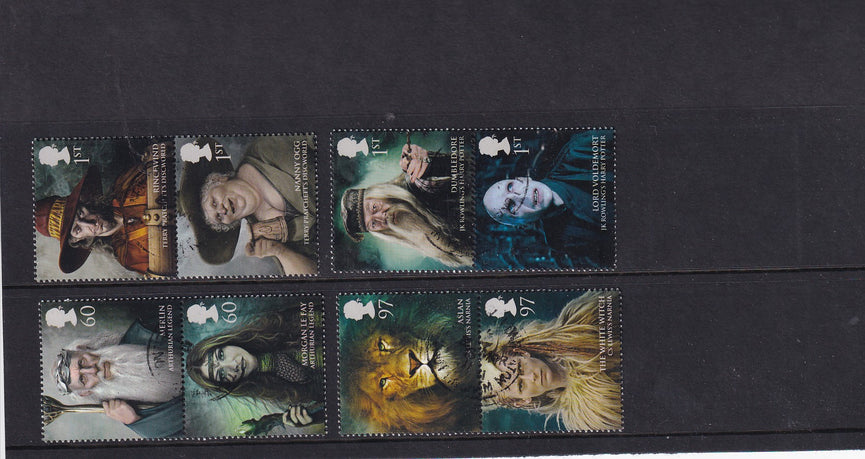 GB 2011 SG 3154 - 3160 Magical Realms VFU