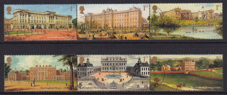 GB 2014 SG 3589-3594 Buckingham Palace VFU