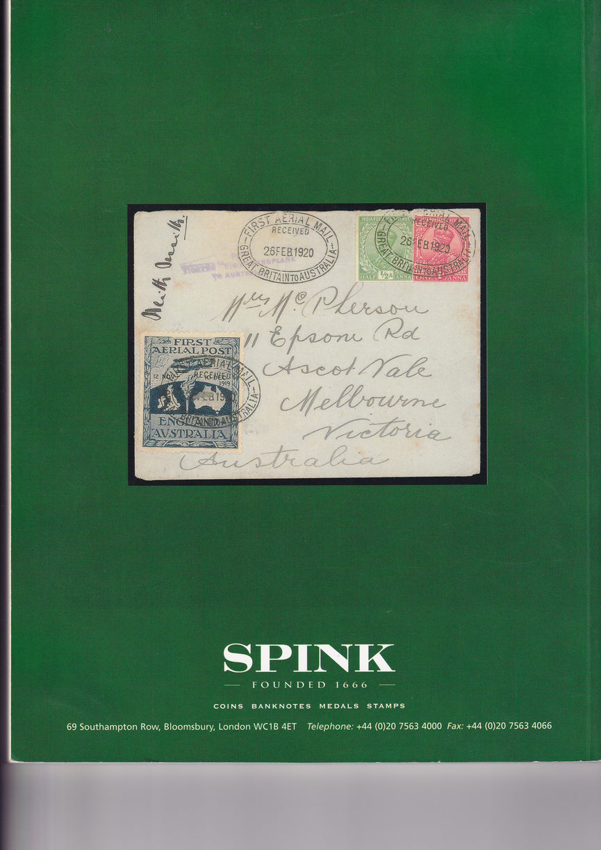 SPINK 2003 3022 THU 30th OCT BRITISH WEST INDIES ESTATE OF LATE WILLIAM FRASER
