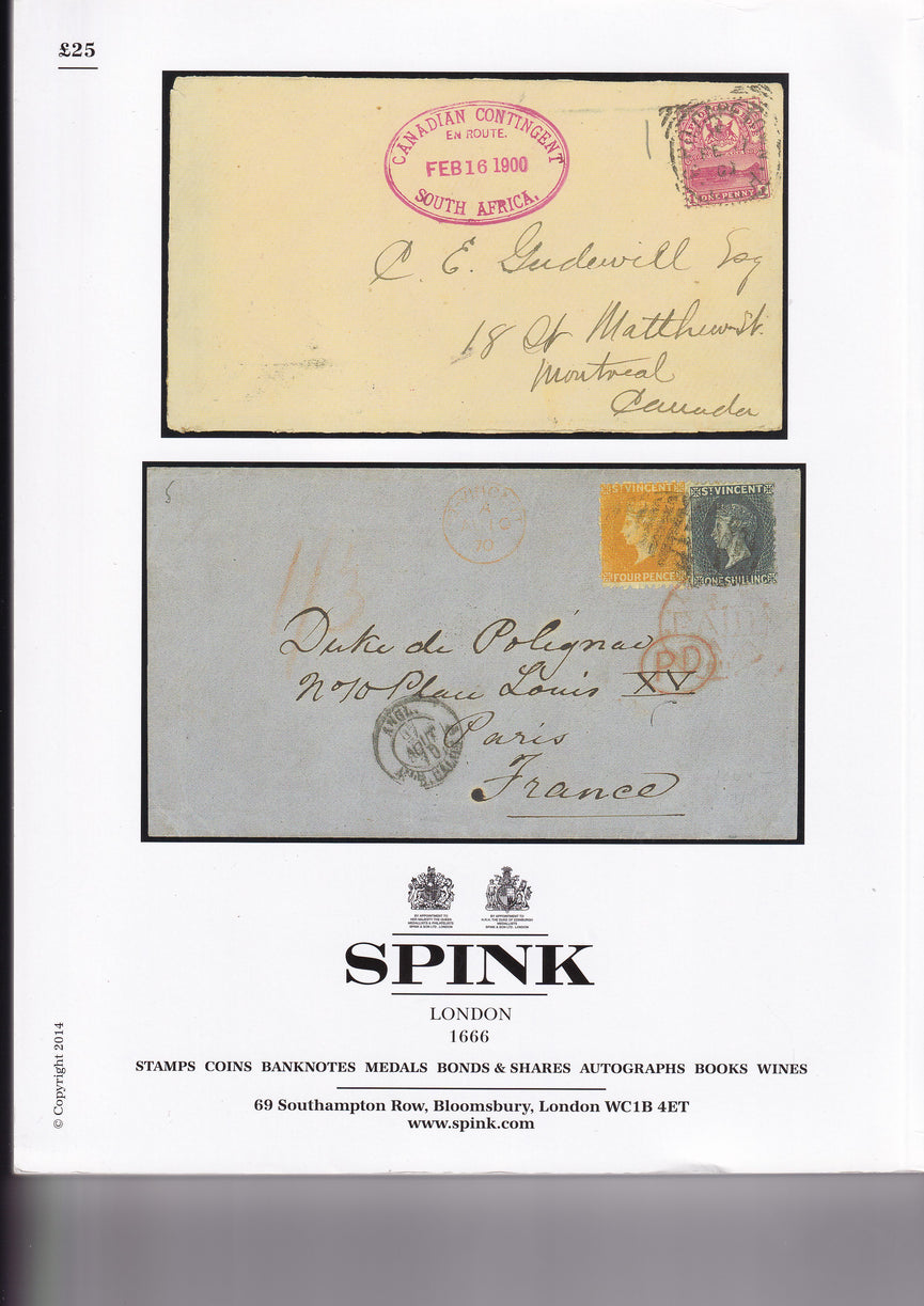 SPINK 2014 14025 25-26 NOV THE COLLECTORS SERIES