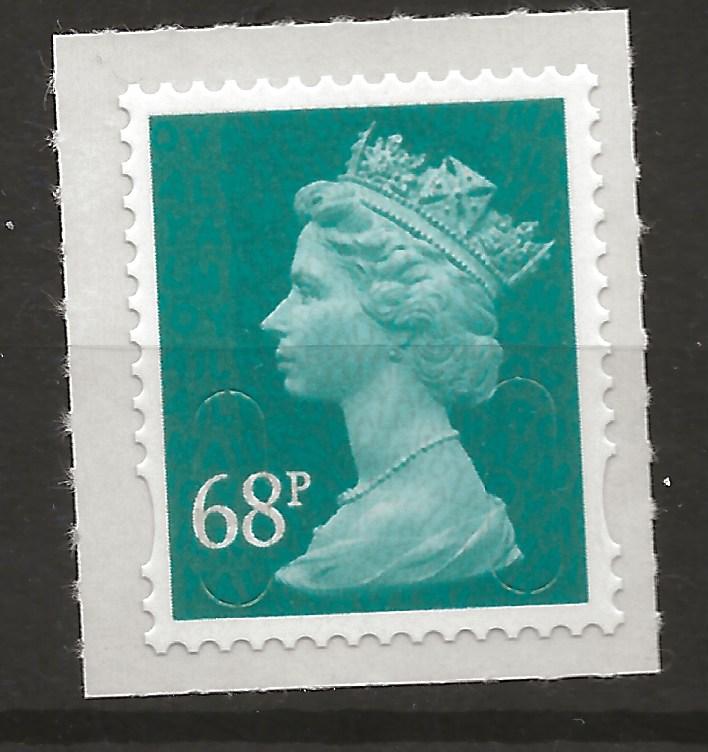 GB SG U2926 Security Machin Stamp 68p S/A M11L