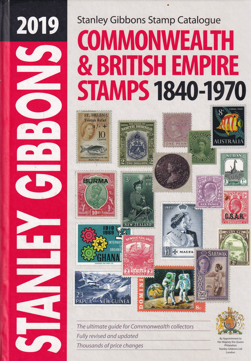 STANLEY GIBBONS 2019 BRITISH COMMONWEALTH PART 1 CATALOGUE
