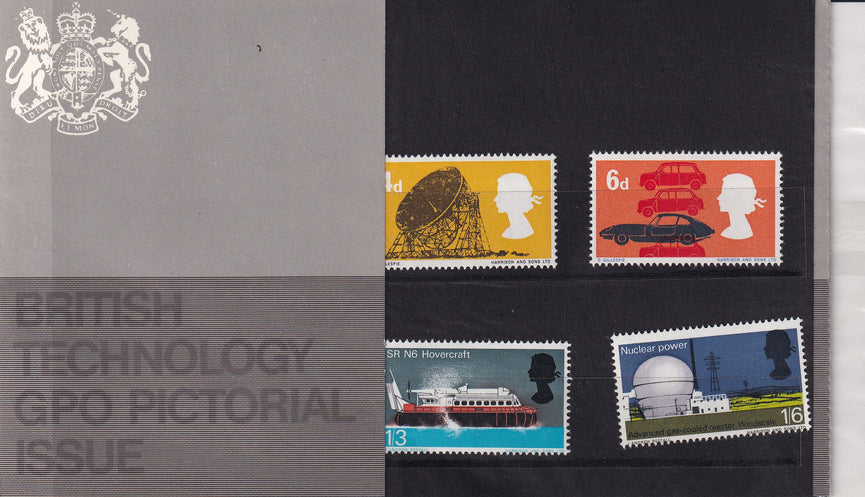 GB 1966 British Technology Presentation Pack