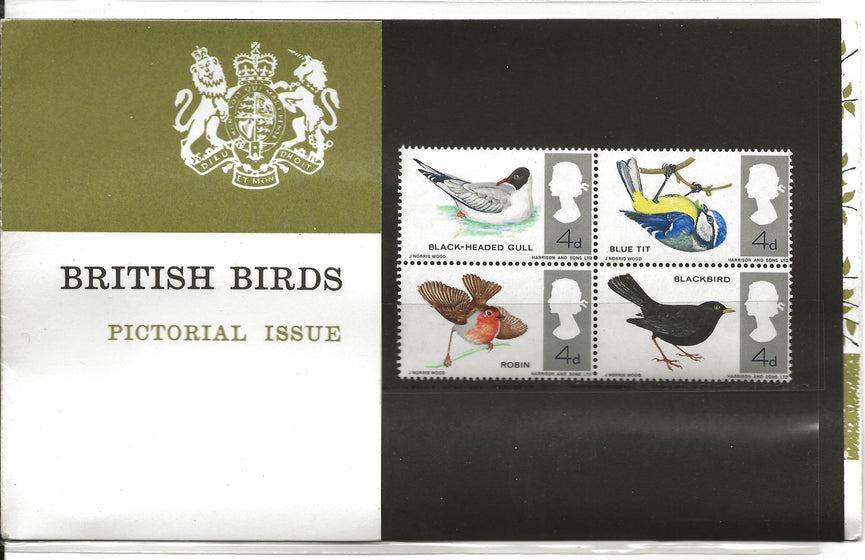 GB 1966 Birds Presentation Pack