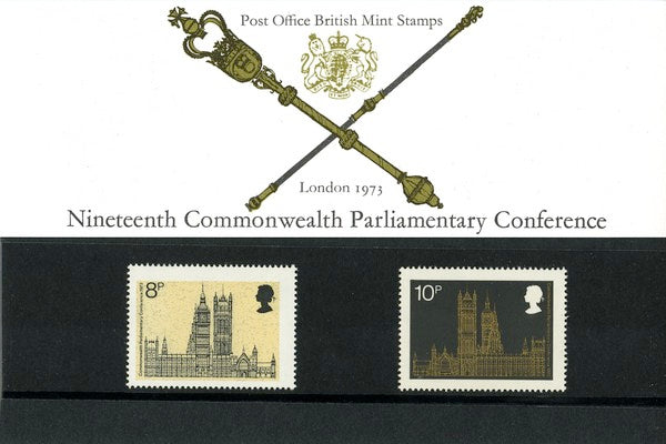 GB 1973 Parliamentary Conference Royal Mail Presentation Pack 54