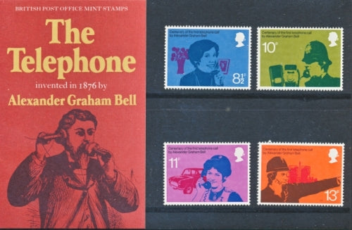 GB 1976 SG 997-1000  Pack: 78 Telephone Centenary