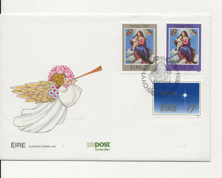 IRELAND 1984 COMMEMORATIVE FDC YEAR SET( 11) CAT €45