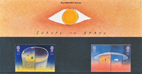 GB 1991 SG 1560-1563  Europa Europe in Space Pack 217