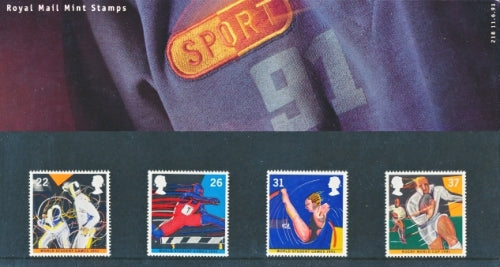 GB 1991 SG 1564-1567 Sport Pack 218