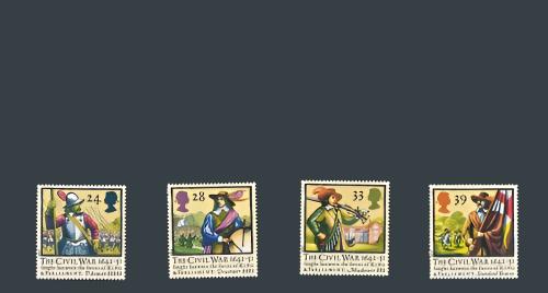 GB 1992 SG 1620-1623 Civil War Pack 228