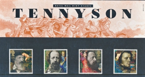 GB 1992 SG 1607-1610 Tennyson Pack 226