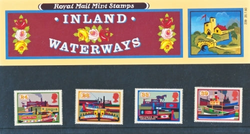 GB 1993 SG 1775-1778 Canals Inland Waterways Pack 239