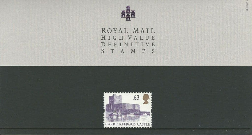 GB 1995 PACK 33 £3 DEFINITIVE PRESENTATION PACK