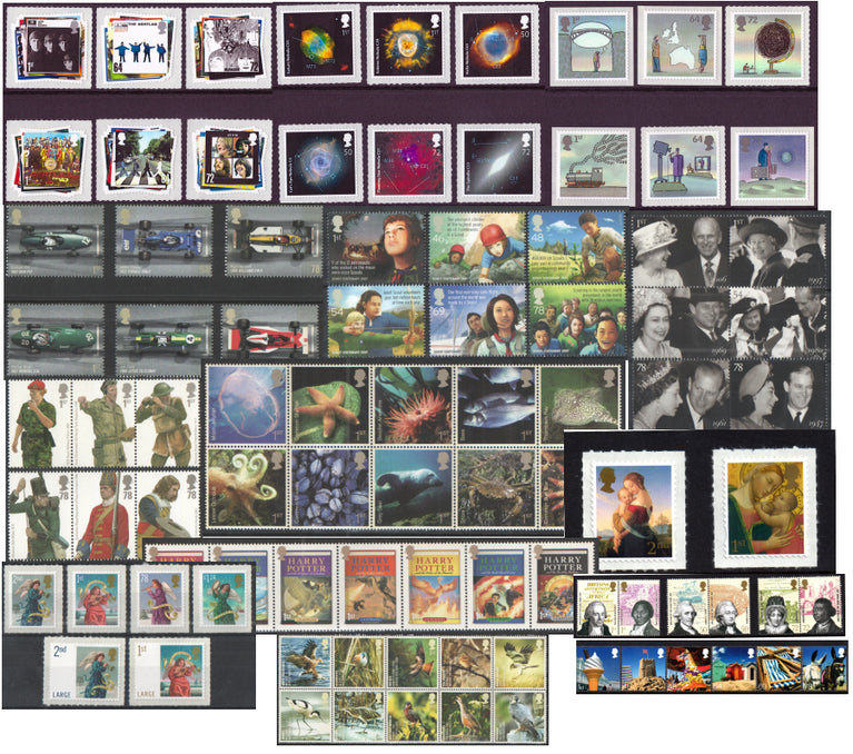 GB 2007 Commemorative Complete Year Collection 13 Sets U/M - FACE VALUE £88.36