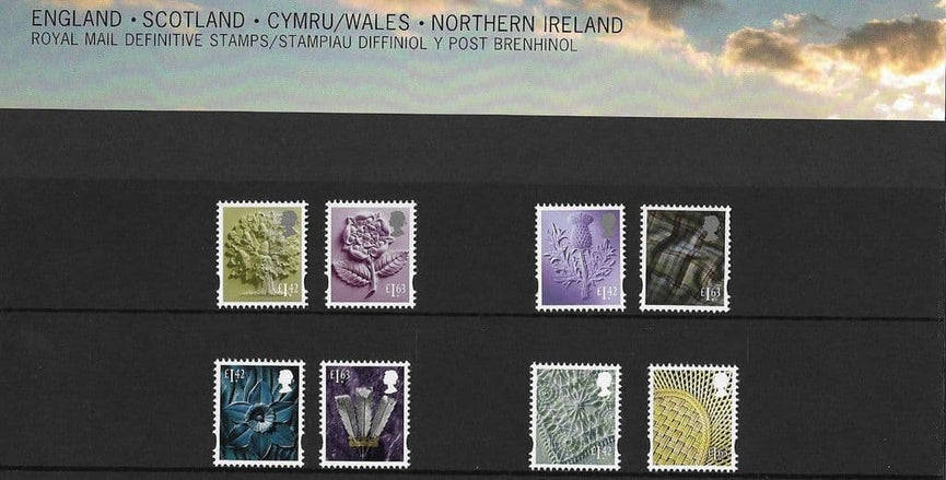 GB 2020 PACK 113 4 REGION DEFINITIVE PRESENTATION PACK