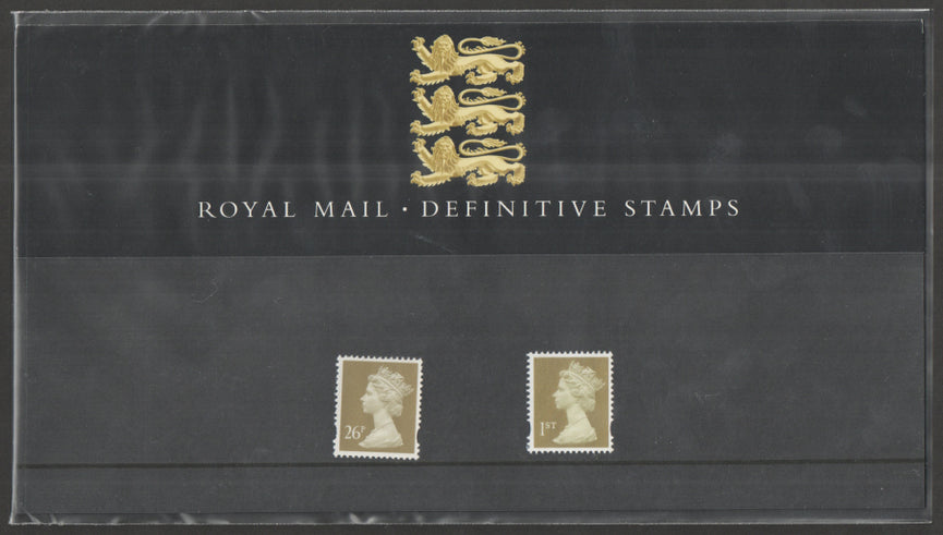 GB 1997 PACK 38 DEFINITIVE PRESENTATION PACK