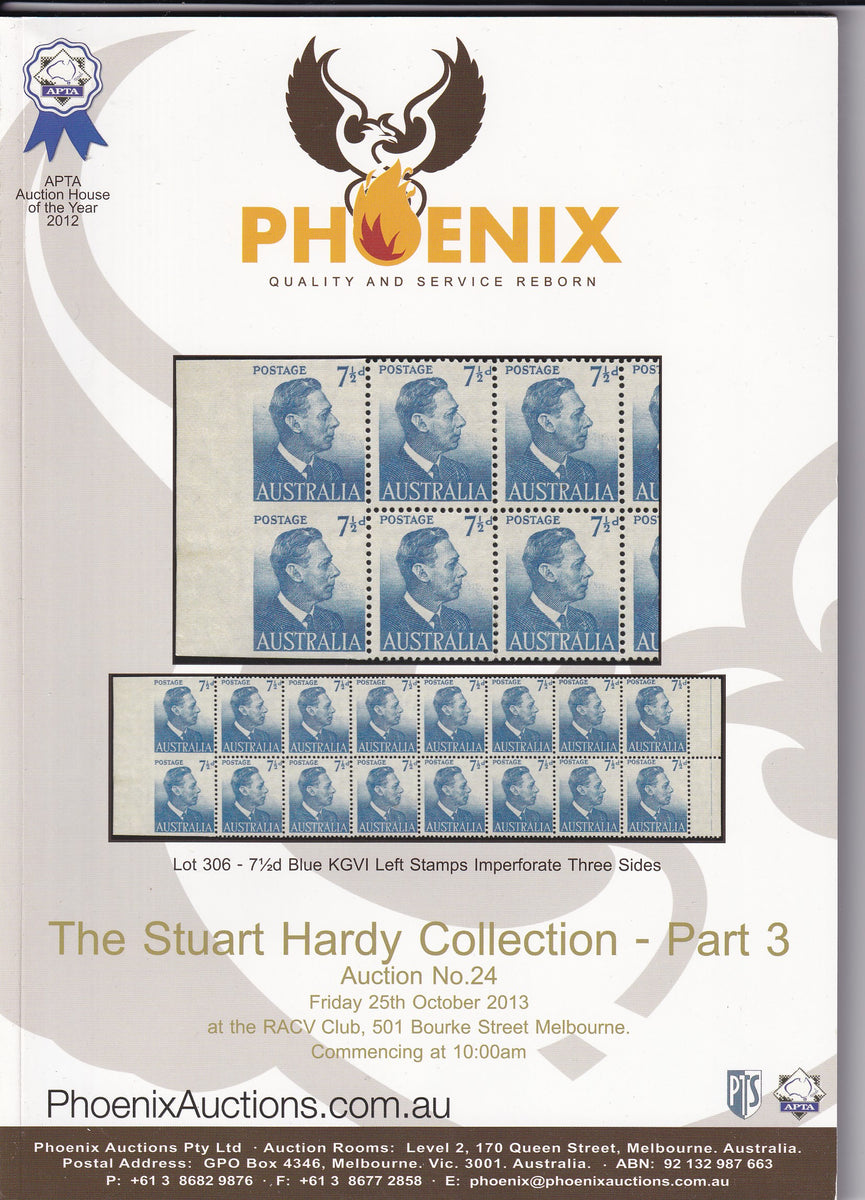 Phoenix Auctions 24 The Stuart Hardy Collection - Part 3