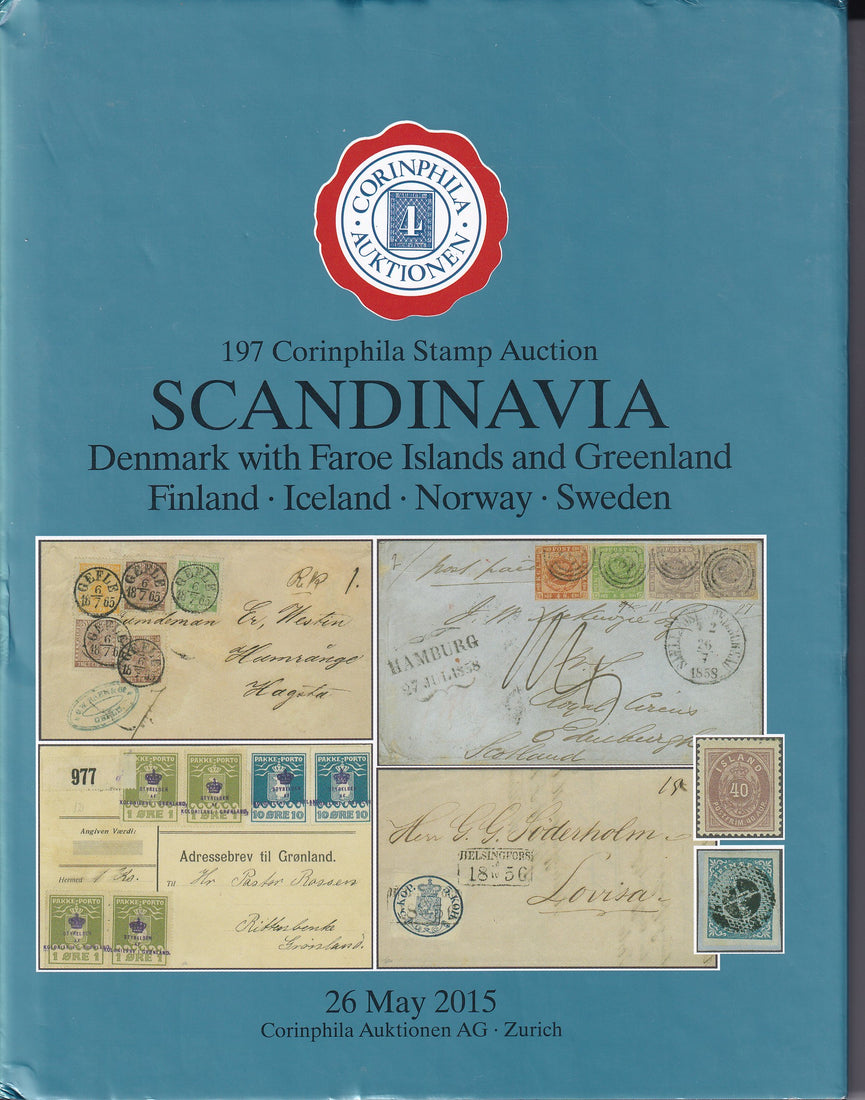 CORINPHILA 197 SCANDINAVIA DENMARK & FAROE ISLANDS & GREENLAND, FINLAND, ISLAND