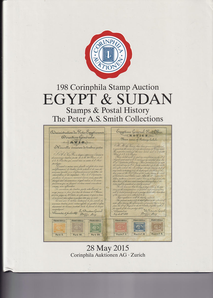 CORINPHILA 198 EGYPT & SUDAN The Peter A. S. Smith Collections