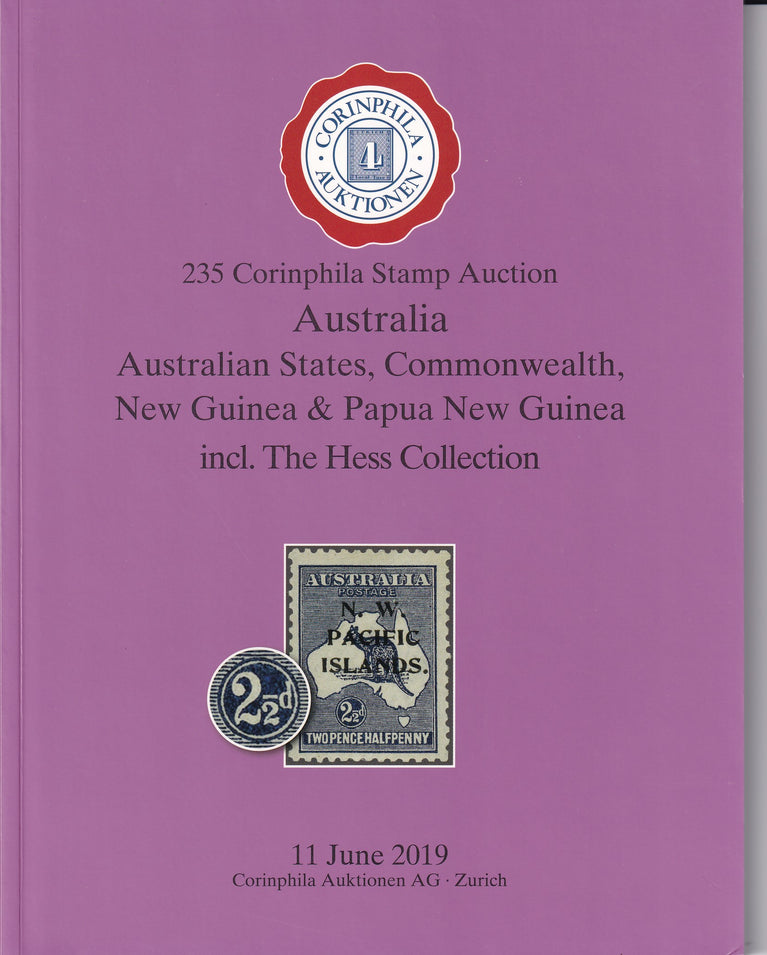 CORINPHILA 235 Australian States, Commonwealth, New Guinea & Papua New Guinea