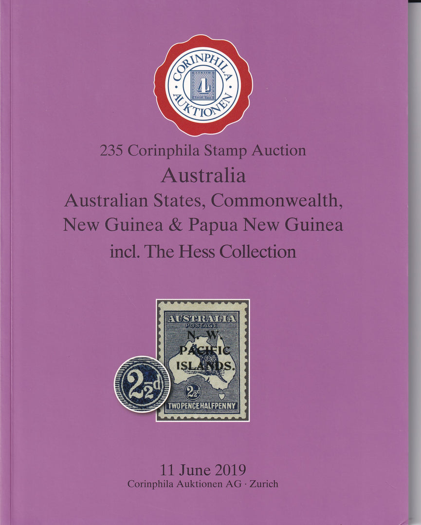 CORINPHILA 235 Australian States, Commonwealth, New Guinea & Papua New Guinea