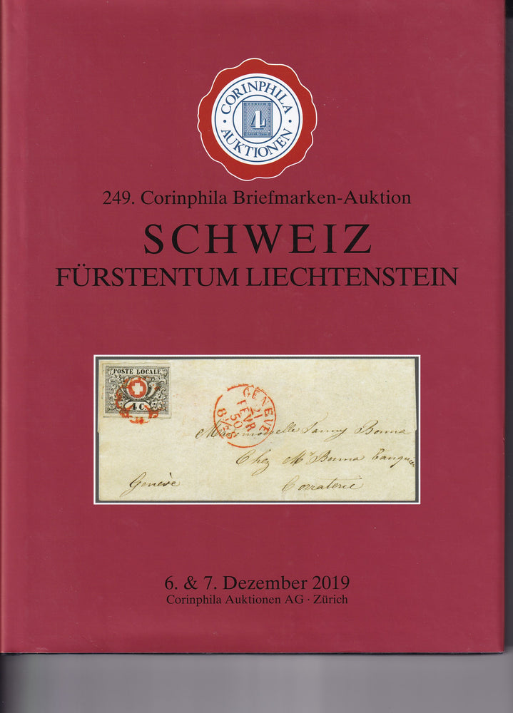 CORINPHILA 317 ROTES KREUZ RICHARD SCHAFER JR. COLLECTION