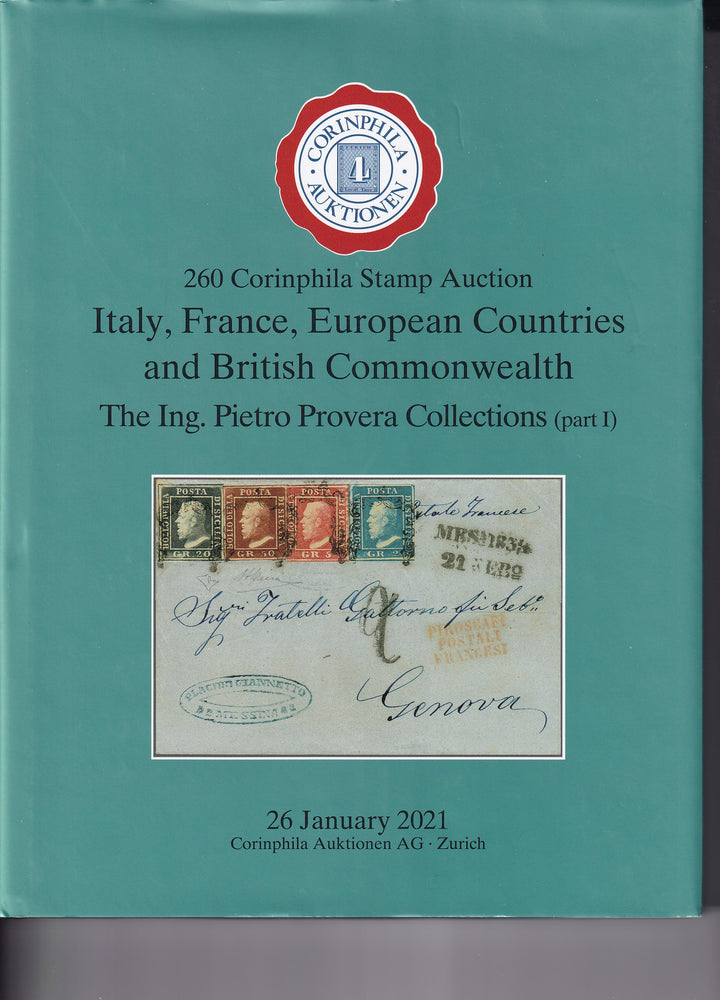 CORINPHILA 260 Italy, France, European Countries & British Commonwealth Part 1